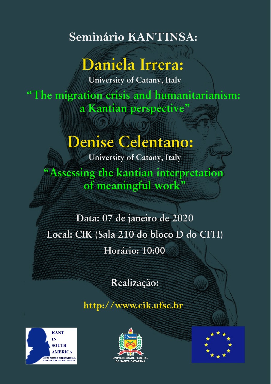 Kant in South America | UFSC | Brazil | Kantinsa