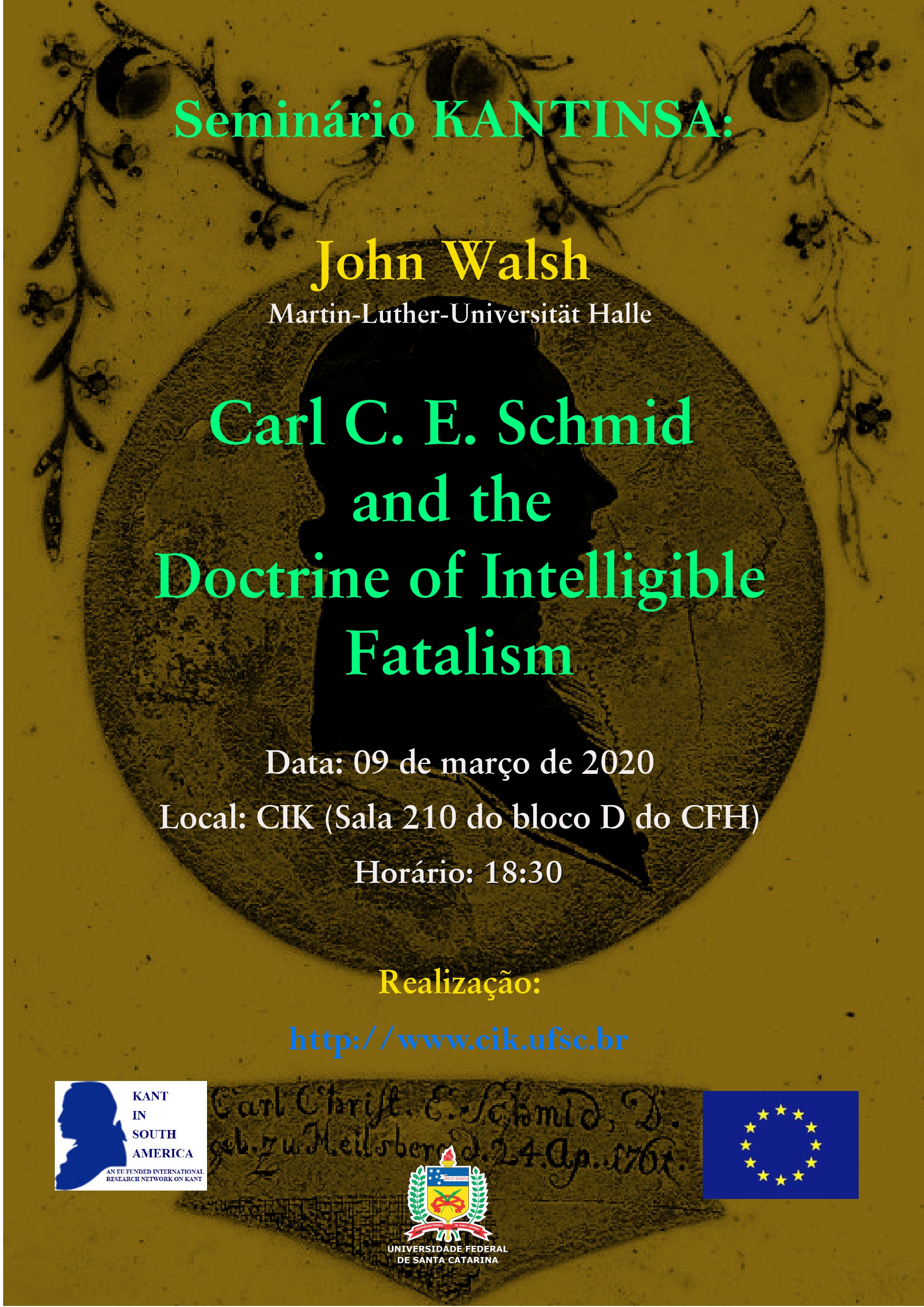 Kant in South America | UFSC | Brazil | Kantinsa